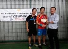 Men Double 1st Runner Up