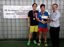 Men Double 2nd Runner Up