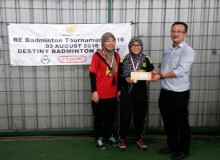 Women Double 2nd Runner Up